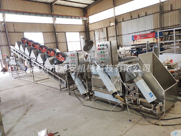 花生入味生產(chǎn)線(xiàn)