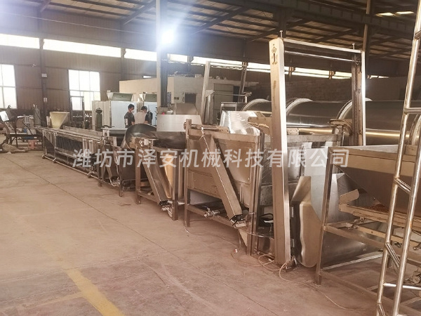 油炸花生生產線